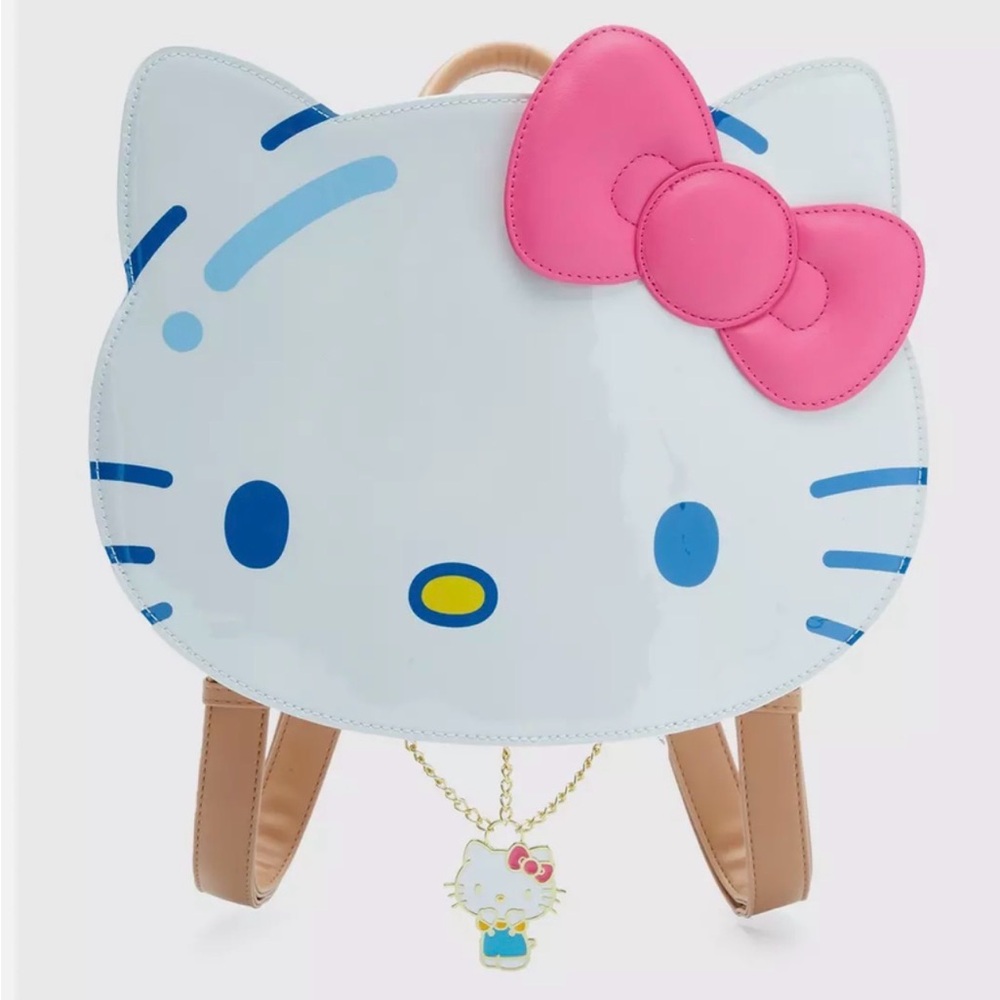 Her Universe White and Pink Hello Kitty Backpack